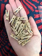 Clips de madera hechos en China, pinzas para fotos, pinza de ropa artesanal, decoración, escuela, oficina, 25mm, 35mm, 45mm, 60mm, 72mm