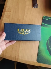 LIGE-reloj analógico con correa de cuero para hombre, accesorio de pulsera de cuarzo resistente al agua con calendario, complemento Masculino de marca de lujo con diseño moderno, 2019