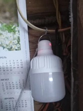 Tent-Lamp-Battery Lantern Outdoor-Bulb Camping-Light Rechargeable Led Portable Porch/garden