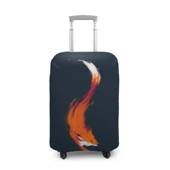 

Case for a suitcase 3D cunning fox