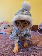Autumn Winter Warm Pet Cat Costume for Cats Soft Fleece Dog Cat Clothes Kedi Katten Mastomas