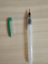 Pincel de pintura rellenable, 1/3/6 piezas, pincel de con depósito de agua para acuarela, lápiz de tinta para pinceles de acuarela suave para pintura, calligráfico, dibujo, suministros de arte