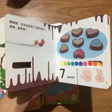 Juego de 6 libros para niños, libro de fotografía bilingüe, chino e inglés, 3D, tres dimensiones, lectura