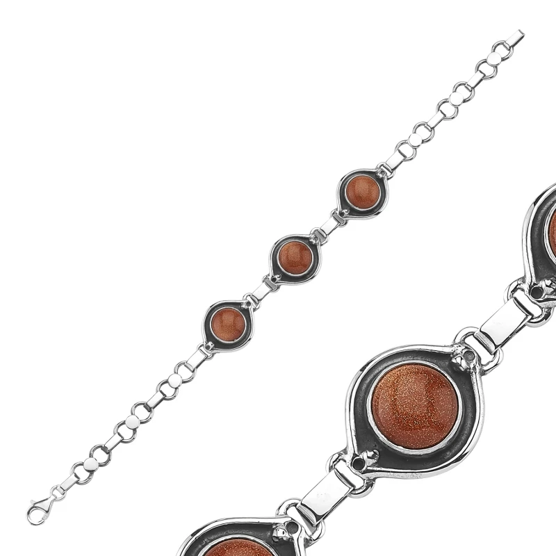 

Armagano Hand Handwork Natural Stone Bangles
