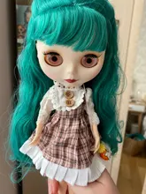 Accesorios de muñeca BJD, 26cm, vestido de muñeca de 10 pulgadas para blyther, sombrero de ropa de muñeca, vestido DIY para niños, ropa de juguete, regalos para niñas, 1/6