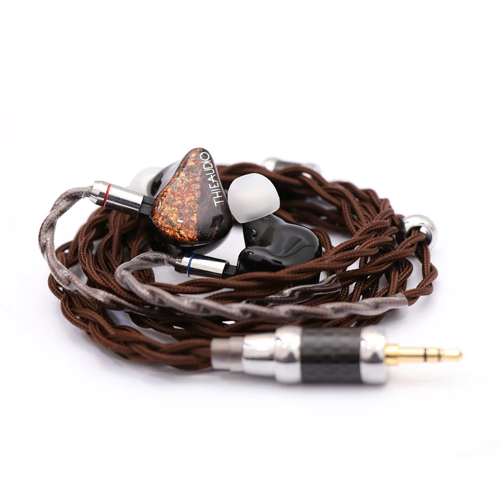 Cabo de Fone de Ouvido Banhado a Prata 26awg para Monarch Thieaudio Inteligente Litz Cobre Mkii V16 Interruptor Múltiplo 3.5mm 2.5mm 4.4mm Plugues Occ - Image 3