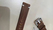 Correa de cuero para reloj, correa de cuero de cera de aceite, negro, marrón oscuro, italiano, 18mm, 20mm, 22mm, de liberación rápida, hecha a mano