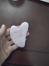 Rosa Natural Jade Gouache raspador Estiramiento facial masajeador para cara Gua Sha de cara de piel relajarse adelgazamiento de belleza para ojo cuello delgado ascensor