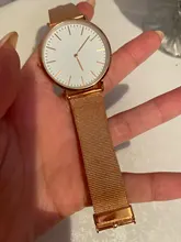 De Lujo reloj de oro rosa pulsera de las mujeres relojes de señoras de la marca reloj de cuarzo Casual mujer acero reloj de pulsera Montre Femme reloj