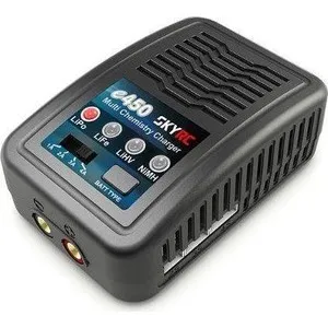 Зарядное устройство SkyRC E450(220V, C:1-4A, LiPo LiFe LiHV- 2-4S, NiMH- 6-8S)- SK-100122-02