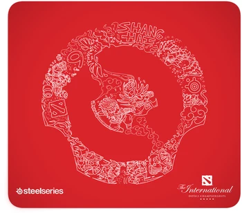 

Mouse pad SteelSeries qck large Dota 2 edition (red)