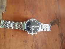 ORLANDO-reloj de cuarzo para hombre, cronógrafo de pulsera de acero inoxidable chapado en oro y plata, a la moda, nuevo, envío directo