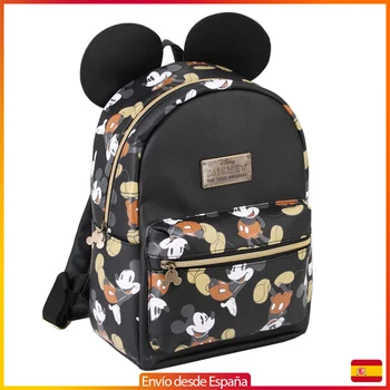 

MICKEY backpack urban daily use with ears, to kid/a or adult, compartment and front pocket with zipper