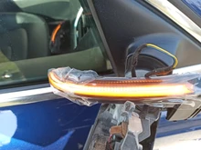 Scroll LED Dynamic Turn Signal Light Side Mirror Flashing Light Repeater Blinker 