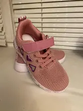 Kids Shoes Footwear Girl Sneakers Mesh Autumn Sport Children for Cute Pink