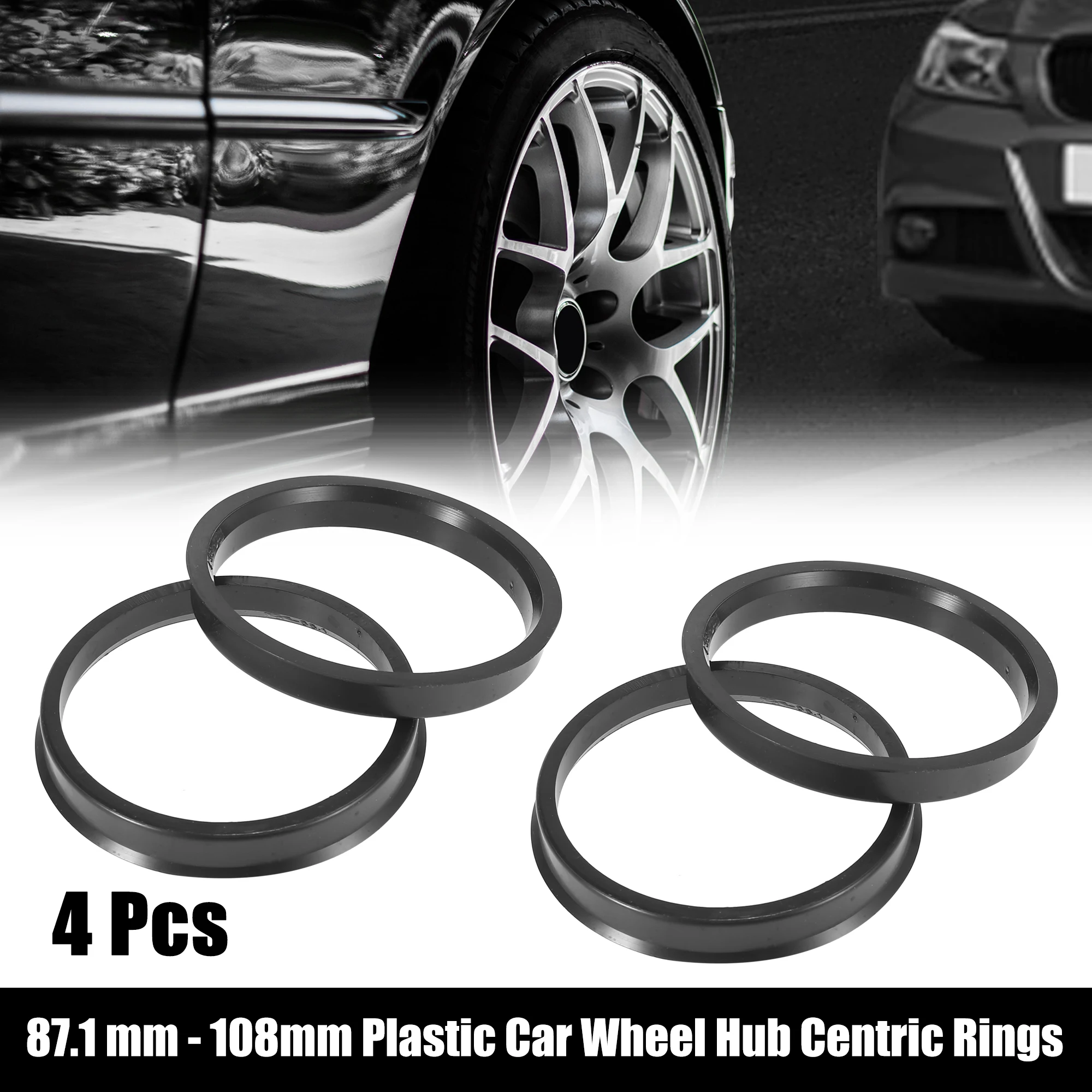 Hub Centric Rings 108mm To 87.1mm