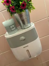 Towel-Rack Paper-Box Toilet-Paper Wall-Hanging Waterproof Household Home Creative