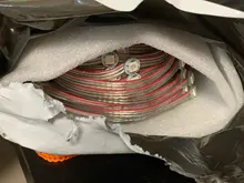 50x Pre-soldered WS2812B LED Heatsink 5V 5050 RGB WS2811 IC Built-in & 10cm Wire