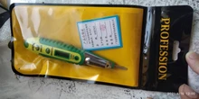Test-Pencil 12-250v-Tester Voltage-Detector Electrical-Screwdriver Lcd-Display Electrician-Tools