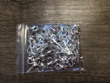 YuenZ-ganchos de broche de langosta de aleación chapados en 8 colores, 40 Uds., para collar y pulsera, cadena, accesorios de joyería DIY V107