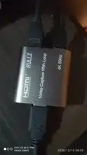 Tarjeta de captura de vídeo HDMI HD 1080P 4K HDMI a USB 2,0 3,0, captura de vídeo, juego de mesa, retransmisión en directo, TV, bucle Local