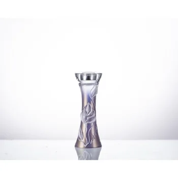 

QUALITY TURKISH and ITALIAN DESIGN- PORIO AHD-40149 FLOWER MOTIF DESIGN LILY COLOUR SINGLE CANDELABRUM - INCLUDED CARGO