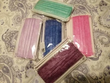 Mascarilla Desechable para adultos, máscara de 3 capas con sujeción para las orejas, Lavabili, 10/50/100 Uds.