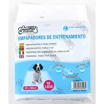 

Toallitas empapadores de entrenamiento para mascotas (tamaño regular 60x60cm, 10 unidades)