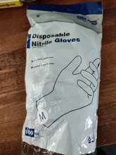 Guantes de nitrilo desechables de seguridad para el trabajo, resistentes al agua, grado alimenticio, antialergias, mecánicos y sintéticos, color negro, 100 Uds.