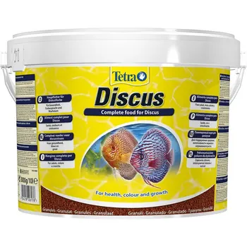 

Tetra Discus (granules) for дискусов, 10 L.