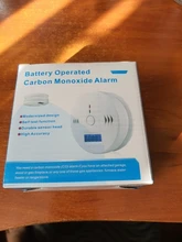 Sensor fotoeléctrico de seguridad para el hogar, 85dB, aviso de alta sensibilidad LCD, Sensor de Gas de CO independiente, Detector de alarma de intoxicación por monóxido de carbono