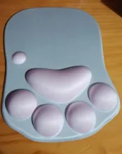 Mice-Mat Rest-Support Mouse-Pad Computer Wrist Silicone Cute PC No Nonslip Cat-Paw