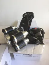 Led Headlamp Torch Flashlight Zoom Rechargeable