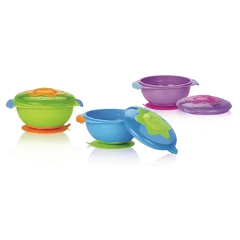 

ebebek Nuby 5322 Bowl With Vacuum Cover 300 ml 9 Months+