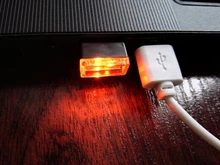 Minilámpara USB LED luz ambiente de coche luz de modelado Interior del automóvil luz USB de la luz Interior para coche lámpara de la decoración