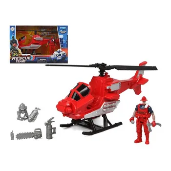 

Helicopter Firefighters Rescue Team red