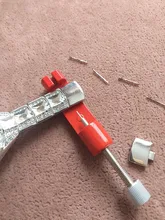 Herramienta de reparación de correa de reloj para apple Watch, Kit de removedor ajustable de pulsera de Metal, Pin de enlace, samsung fitbit