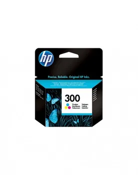 

Original ink cartridge HP 300 tri-color. 165 page yield