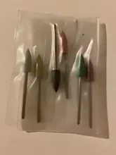 Brocas de silicona para uñas, juego de brocas rotativas eléctricas, limas para pulidor de manicura y pedicura, accesorios para máquina, herramientas, 6 uds.