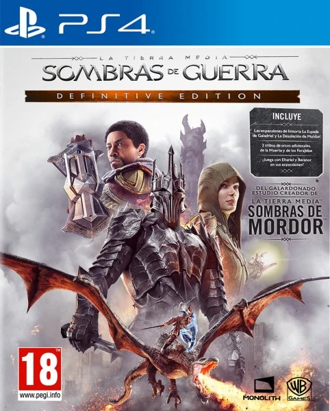 La Tierra Media Sombras Guerra Edición Definitiva PS4|Ofertas de juegos| - AliExpress