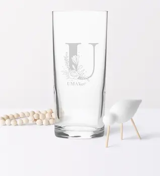 

Personalized U Head Letter and Is Arrack Cup