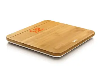 

Electronic scale wood bamboo 150 kg. Of the brand Lay