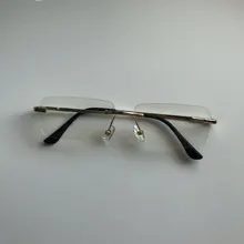 Anteojos para sol de Montañismo para hombre y mujer, anteojos de estilo de viaje con protección UV400, rectangulares sin montura, con colores degradados