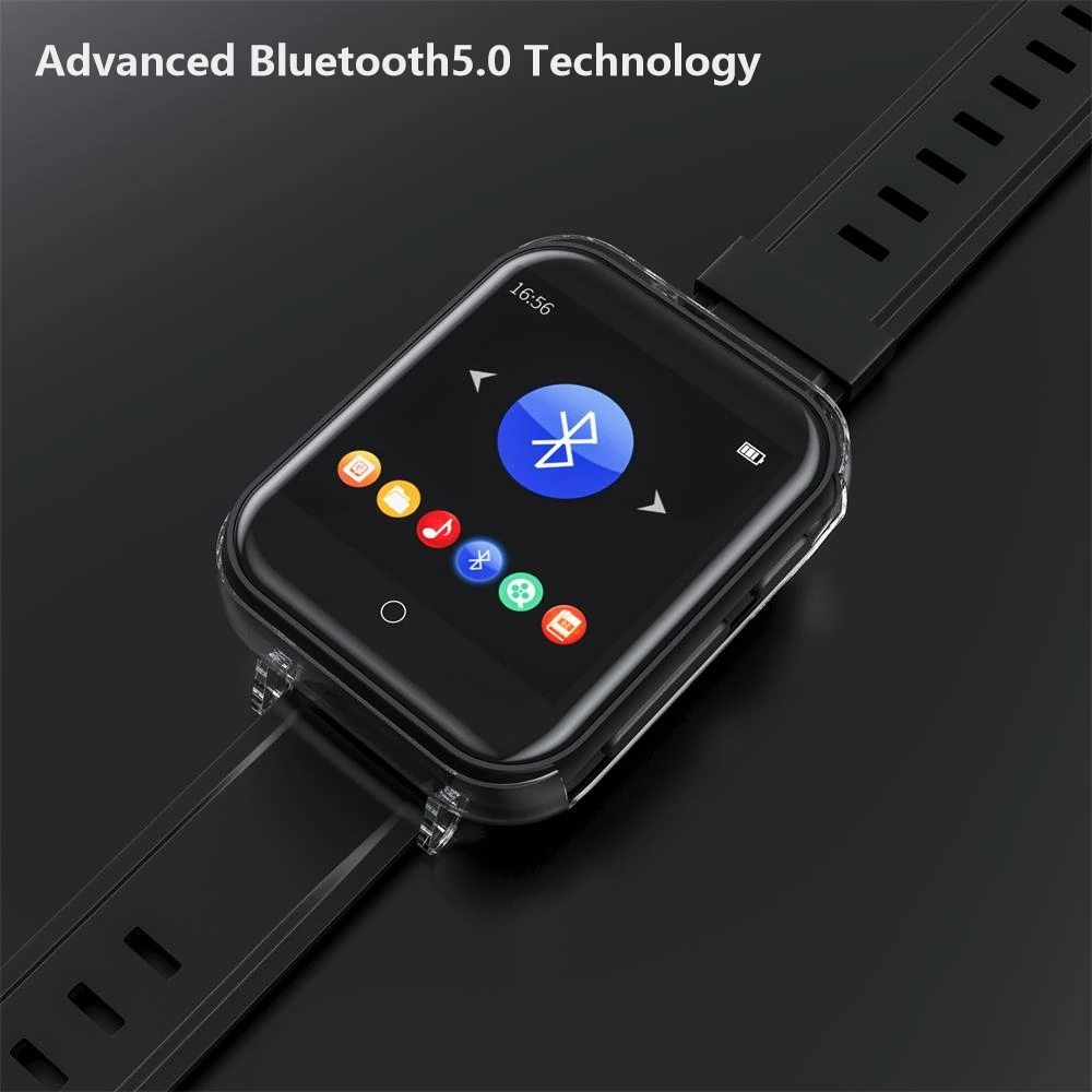 Bluetooth5.0 MP3 Player with Watch Strap 16GB Full