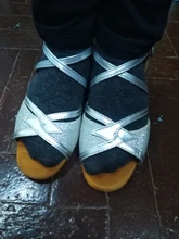 Zapatos de baile latino para niñas, zapatillas modernas, para baile, salón, Salsa, tango