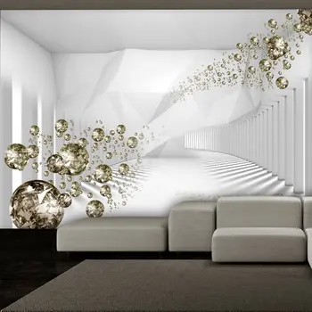 

Wall mural-Diamond Corridor - 250x175 cm