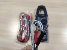 Medidor de pinza Digital multímetro Auto de la gama de A-BF CS206B/CS206D actual voltaje temperatura condensador de valores eficaces verdaderos AC/DC MAX/MIN NCV