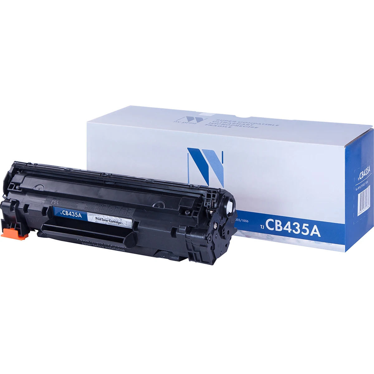Картридж NV Print совместимый CB435A для HP LaserJet P1005/P1006 1500к|Картриджи с тонером| |