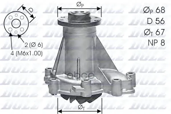 Насос Водяной Dolz M176 Dolz арт. M176