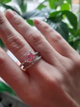 Anillos de boda de forma geométrica sencilla de lujo para mujer, estilo Punk, sortijas de compromiso salvajes exquisitas para mujer, regalo de joyería